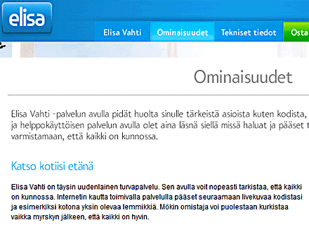 elisa vahti kodinturva