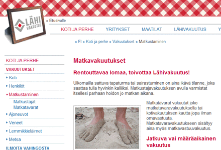 Avainsanatutkimus esimerkki matkavakuutus vs. matkavakuutukset
